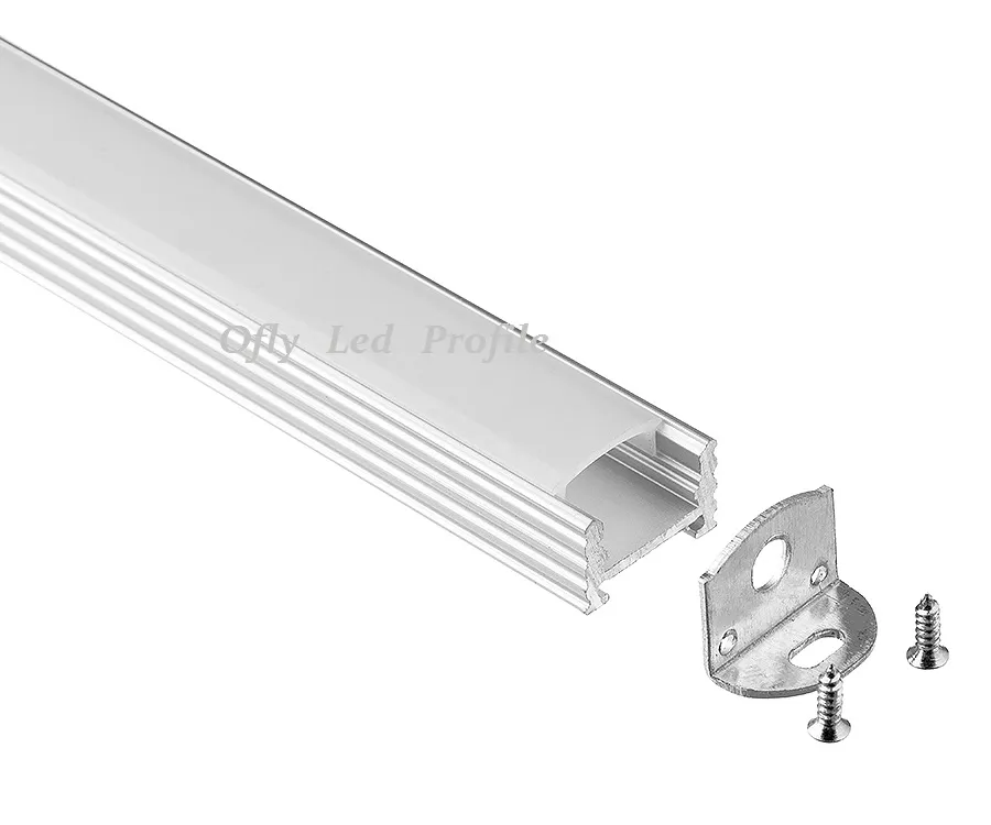 17×12mm Linear LED Profile front view
