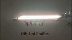Luz de sensor infrarrojo de perfiles de aluminio
