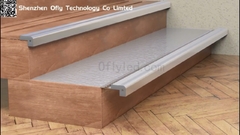 Profile LED de aluminio para iluminación de escaleras