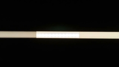 La misma tira de led con cubiertas diferentes