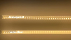 Efectos luminosos de las diferentes cubiertas