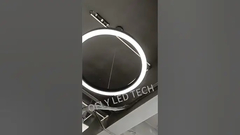 Iluminación de perfiles de aluminio LED con círculo suspendido