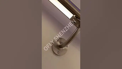 Profile de iluminación LED de la manivela de acero inoxidable