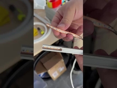 Puede cortarse libremente el perfil de LED encasillado para decoración de cocina