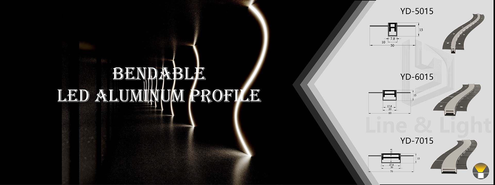 Calidad Perfil llevado de aluminio fábrica