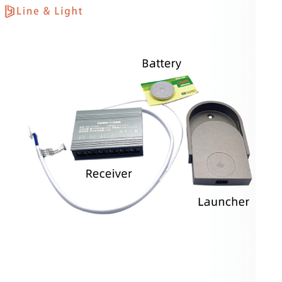 Sensor táctil de ondas de mano LED inalámbrico Sensor de puerta de interruptor para armario armario luminoso Iluminación de la cocina