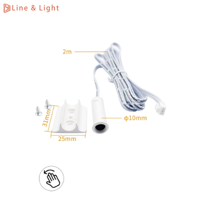 Control maestro Sensor de luz LED sensible de 5 a 8 cm Sensor de mano de una pieza