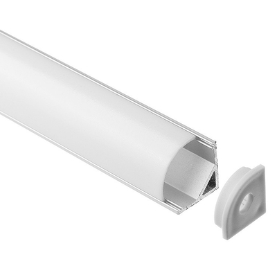 Pequeño grado 16*16m m de la longitud 90 de la luz los 2m los 4m del perfil LED de la esquina del cuadrante