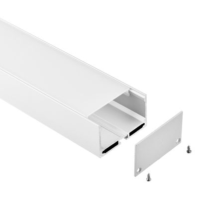 55*32m m suspendieron los perfiles de aluminio del LED impermeabilizan para el lugar de trabajo